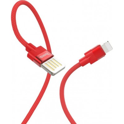 HOCO U55 OUTSTANDING CABLE LIGHTNING RED