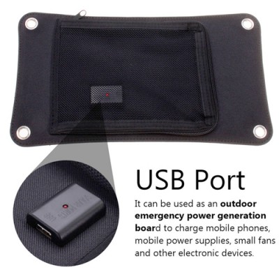 INVICTUS SRUSB-7 ΗΛΙΑΚΟΣ ΦΟΡΤΙΣΤΗΣ ΜΕ USB 7W INVICTUS