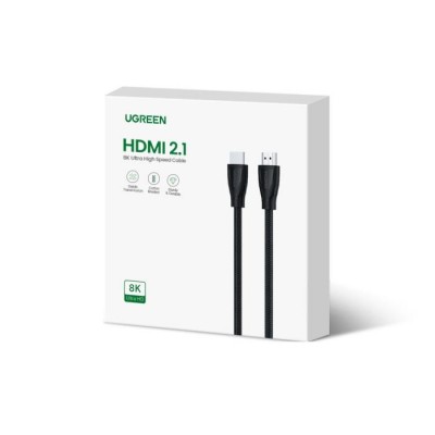 Cable HDMI M/M Retail 1m 8K/60Hz UGREEN HD140 Black