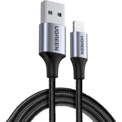 Charging Cable MFI UGREEN US199 i6 Black 1m