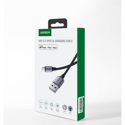 Charging Cable MFI UGREEN US199 i6 Silver 1m