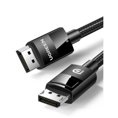 Cable DisplayPort 1.4 8K/60Hz 1m UGREEN DP114 Black