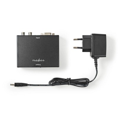 NEDIS Μετατροπέας VGA + 2 RCA σε HDMI, (VCON3454AT)