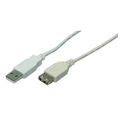 Cable USB M/F Bulk 2m Logilink CU0010 Cable USB M/F Bulk 2m Logilink CU0010