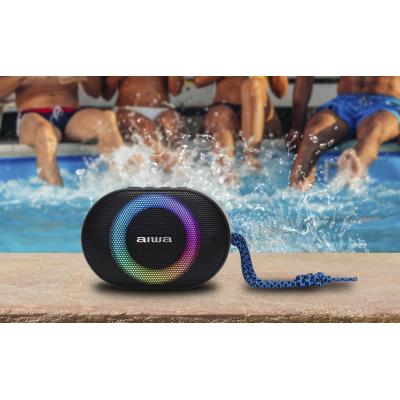 AIWA BLUETOOTH SPEAKER WITH RGB MULTI LIGHTING RMS 20W BLUE