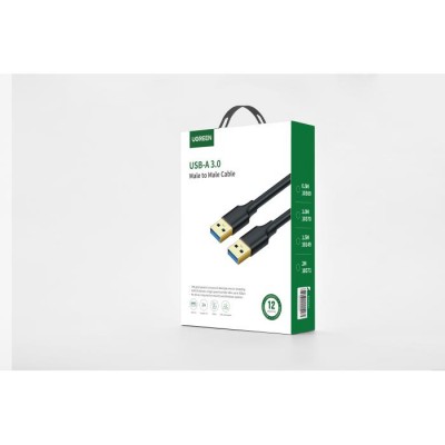 Cable USB 3.0 A-A 1m UGREEN US128 10370 Cable USB 3.0 A-A 1m UGREEN US128 10370