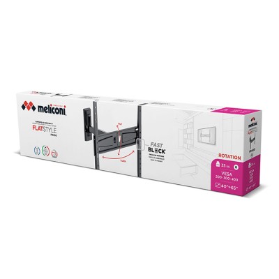 MELICONI FLATSTYLE FR400 Επιτοίχια βάση στήριξης MELICONI FLATSTYLE FR400 Επιτοίχια βάση στήριξης