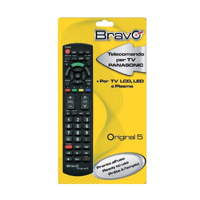 BRAVO ORIGINAL 5 ΣΥΜΒΑΤΟ ΤΗΛΕΧΕΙΡΙΣΤΗΡΙΟ TV PANASONIC