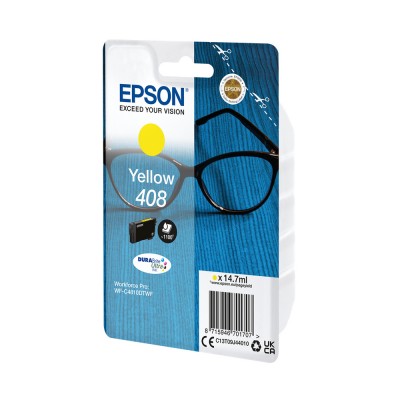Ink Epson 408 C13T09J44010 Yellow - 14.7ml Ink Epson 408 C13T09J44010 Yellow - 14.7ml