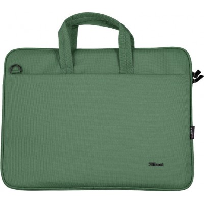 TRUST - Bologna Eco-friendly Slim laptop bag for 16'' laptops - Πράσινο