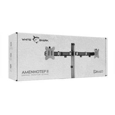 WHITE SHARK 2 MONITORS DESKTOP MOUNT AMENHOTEP II