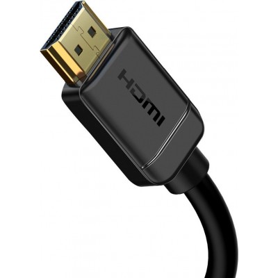 Baseus  2x HDMI 2.0 4K 30Hz Cable, 3D, HDR, 18Gbps, 5m Black (CAKGQ-D01) (BASCAKGQ-D01)