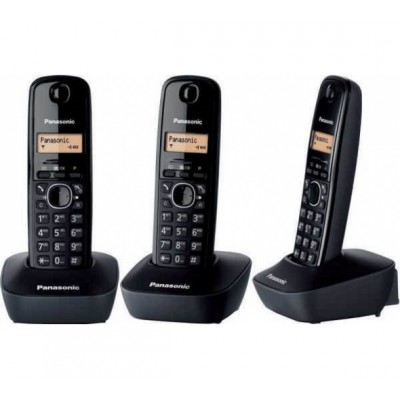 PANASONIC KX-TG1611GRH ΑΣΥΡΜΑΤΟ ΤΗΛΕΦΩΝΟ BLACK PANASONIC KX-TG1611GRH ΑΣΥΡΜΑΤΟ ΤΗΛΕΦΩΝΟ BLACK