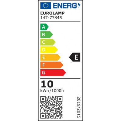 EUROLAMP ΛΑΜΠΑ LED GU10 10W 2700K 110° 220-240V