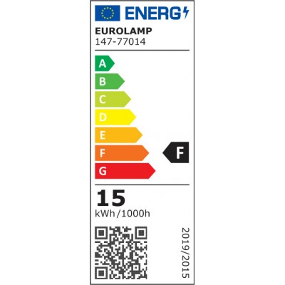 EUROLAMP ΛΑΜΠΑ LED ΚΟΙΝΗ 15W Ε27 4000K 220-240V