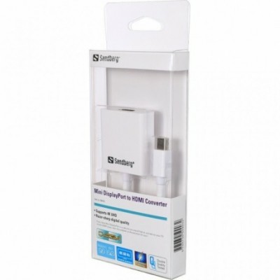 Sandberg Adapter MiniDP1.2HDMI2.0 4K60 (509-03)