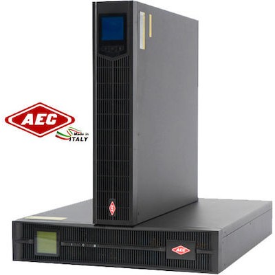AEC-IST3J-1KVA (2X9) UPS ON LINE RACK 1000VA AEC