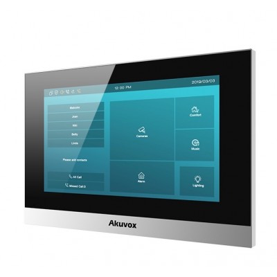 Akuvox C313W IP Indoor Unit with 7-inch Capacitive Touch Screen