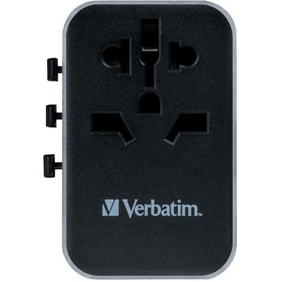 Universal Travel Adapter UTA-04 PD61W / QC / 3xUSB / 2xType-C