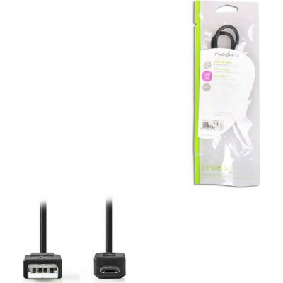 NEDIS CCGP60500BK05 USB 2.0 CABLE 0.5M