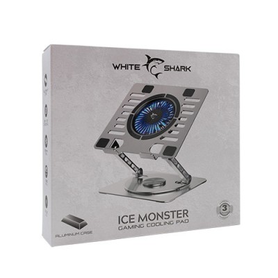 ICE MONSTER WHITE SHARK COOLING PAD GCP-16 ICE MONSTER 17.3'