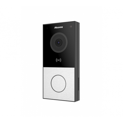Akuvox E12W SIP Intercom with one Button (Video, Card reader & Wifi)