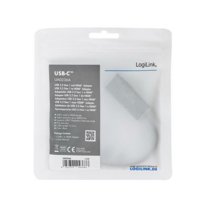 Type-C to HDMI Converter Logilink UA0236A