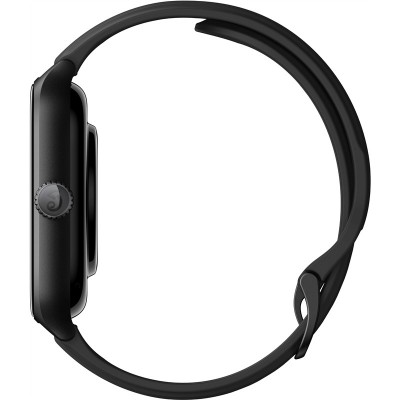 Amazfit GTS 4 Aluminium 43mm Αδιάβροχο Smartwatch με Παλμογράφο (Infinite Black) (A2168BK)