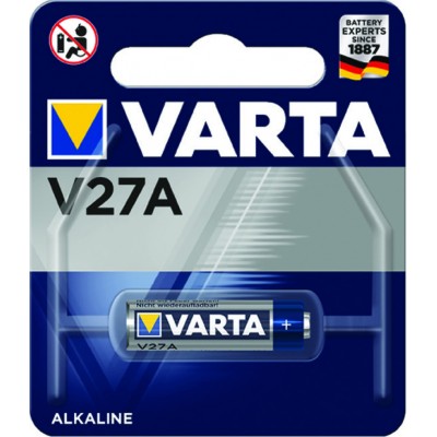 VARTA αλκαλική μπαταρία LR27A, 12V, 1τμχ VARTA αλκαλική μπαταρία LR27A, 12V, 1τμχ