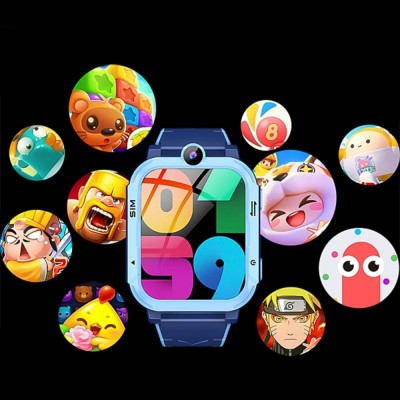 BLACKVIEW 4G KIDS SMARTWATCH GR MENU AND SOS FUNCTION BLUE