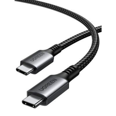 Charging Cable UGREEN 60W US567 TYPE-C/TYPE-C Black Gray 2m 15374