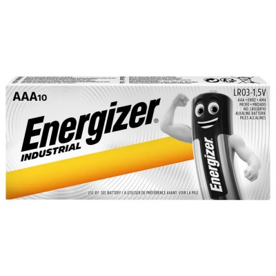 Μπαταρία Αλκαλική Energizer Industrial LR03 size AAA 1.5V Τεμ. 10