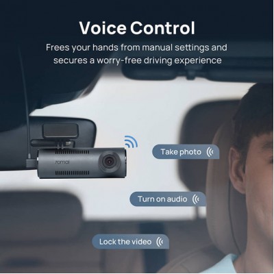 70mai M310 Dash Cam - 1296P, 300mAh Car Camera