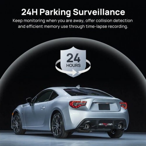 Σετ Κάμερα DVR Αυτοκινήτου  70mai A510-1 Front & Rear Dash Cam w. Screen set w. RC11 Rearview Cam - 1600p, 3k pic, Loop rec Car