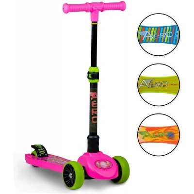 Flybar Aero 3-Wheel Scooter pink