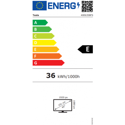 TESLA TV 40E635BFS 40