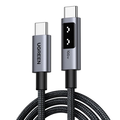 Καλώδιο Φόρτισης UGREEN L509 35513 USB-C σε USB-C PD 100W 3m Μαύρο