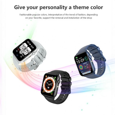 BLACKVIEW BT5.2 SMART WATCH WITH AI VOICE ASSISTANT BLUE
