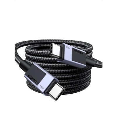 Charging Cable UGREEN 100W L512 TYPE-C/TYPE-C Black 2m 45064 5A.