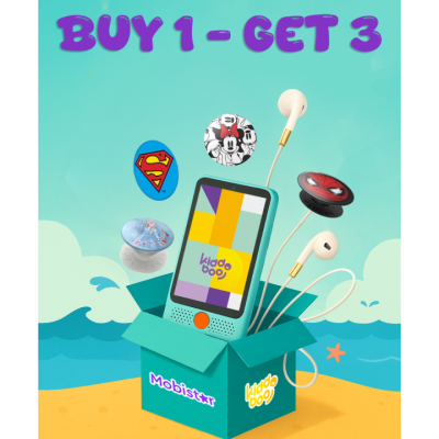 Kiddoboo Smartphone MobiStar + PopSocket Elsa + Handsfree