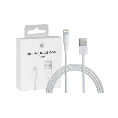 Apple Charge Cable USB to Lightning Λευκό 1m (MXLY2ZM/A) (APPMXLY2ZM/A)