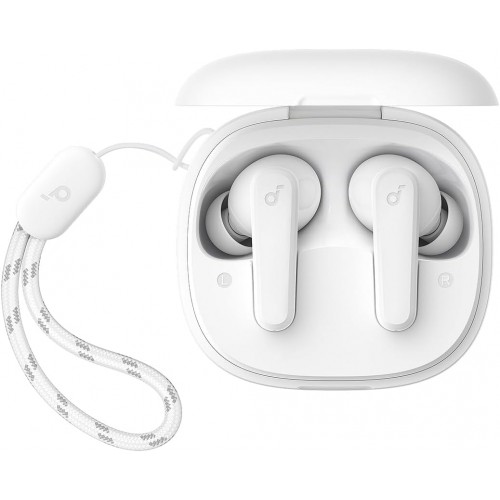 Anker Soundcore Wireless Earphones R50i , 2 Mics for AI Clear Calls, BT5.3, IPX5 White