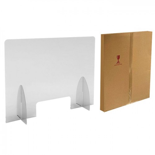 Προστατευτικό Plexiglass Πάχος 3mm, Μέγεθος 50x50cm (διάσταση Ανοίγματος: 23,5x14cm) JustNote 7151