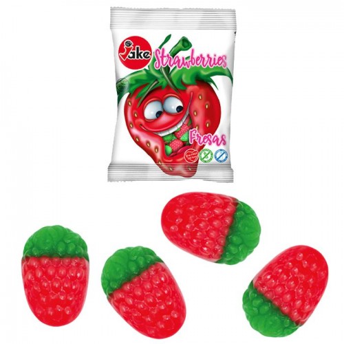 Ζελίνια Jake Άγριες Φράουλες Σακ=100g Jake SA 8603116