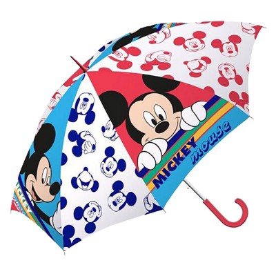 Ομπρέλα Mickey Μπλε-Γραμμές H60cm,Φ70cm Disney WD21486