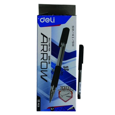 Στυλό Μαύρο Ballpoint με Λάστιχο JustNote 80805 Στυλό Μαύρο Ballpoint με Λάστιχο JustNote 80805