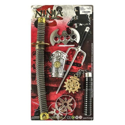 Σετ Ninja 7τεμ Καρ=50x26cm Carnavalista 232010