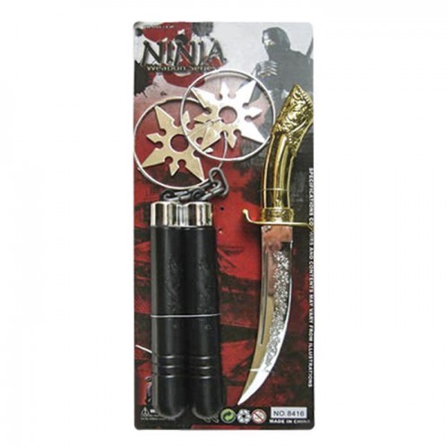 Σετ Ninja 4τεμ 35,5x15cm Carnavalista 23997