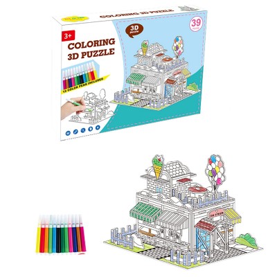 Παζλ 3d Χρωματισμού 39 τεμ Παγωτατζίδικο 26x18x3cm ToyMarkt 891731 Παζλ 3d Χρωματισμού 39 τεμ Παγωτατζίδικο 26x18x3cm ToyMarkt 891731