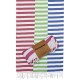 Πετσέτα Θαλάσσης Pestemal Ριγέ ~280g 90x180cm SummerTiempo 62841
